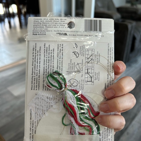 5/$25 Holiday time teapot crafts embroidery kit 🪡 - Picture 4 of 6